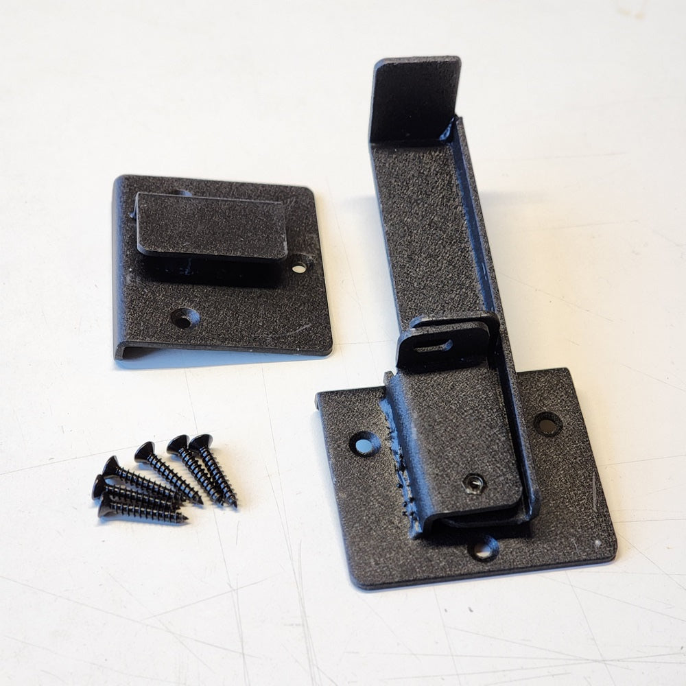 Black Extra Heavy-Duty Gate Flip Latch (20474) Black Extra Heavy-Duty Gate Flip Latch (20474)